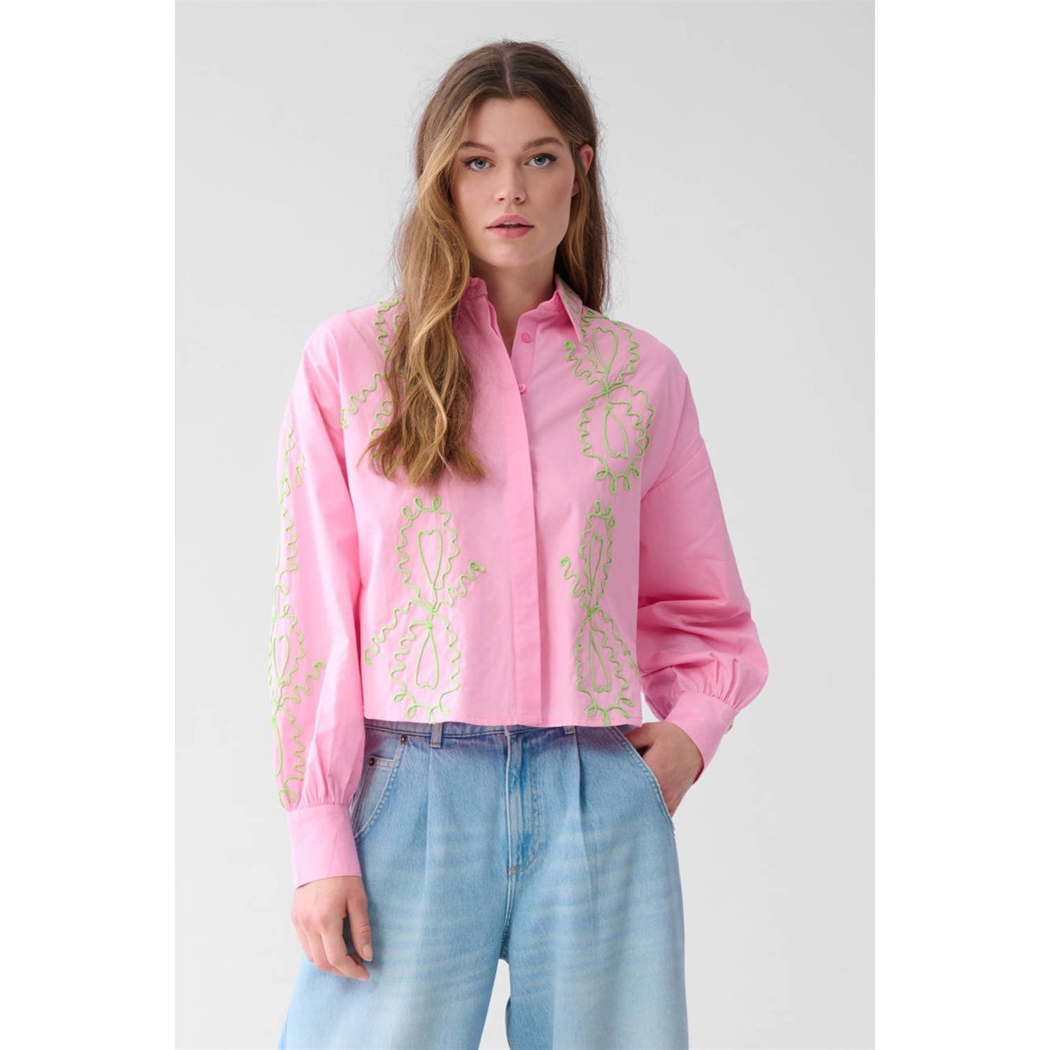 Shoeby blouse roze