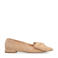 Manfield suède loafers beige