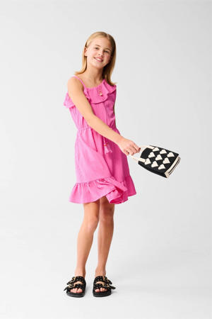 korte jurk roze