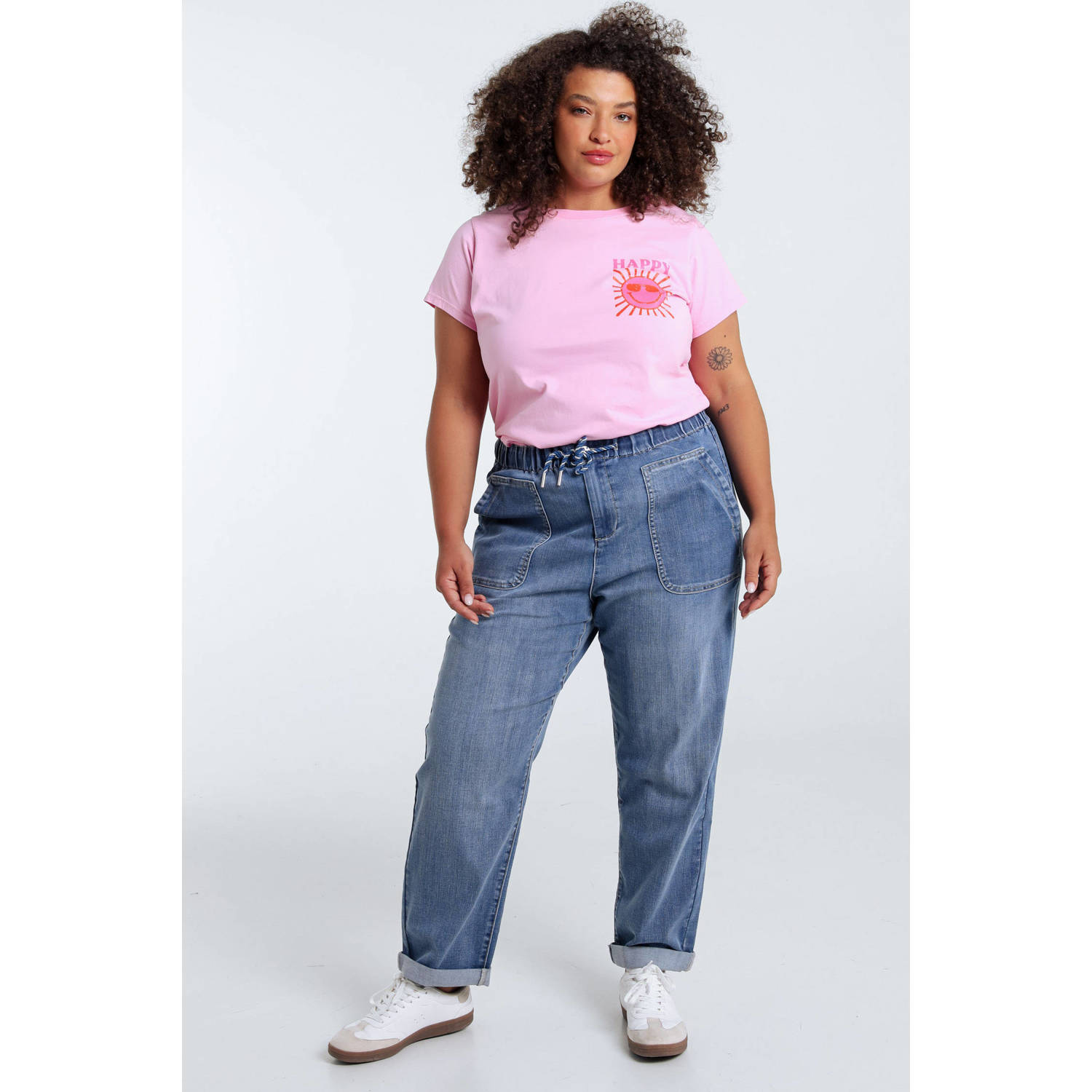 Paprika medium blue denim