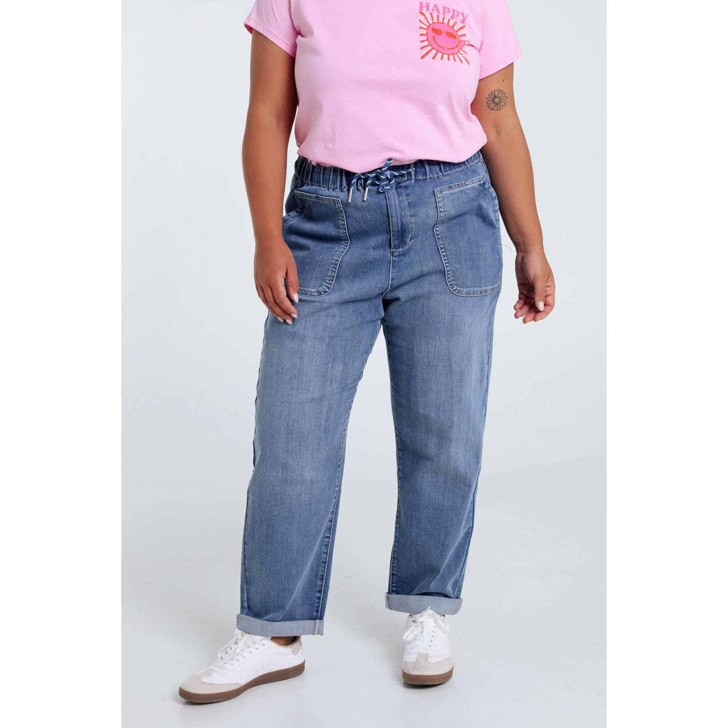 Paprika medium blue denim