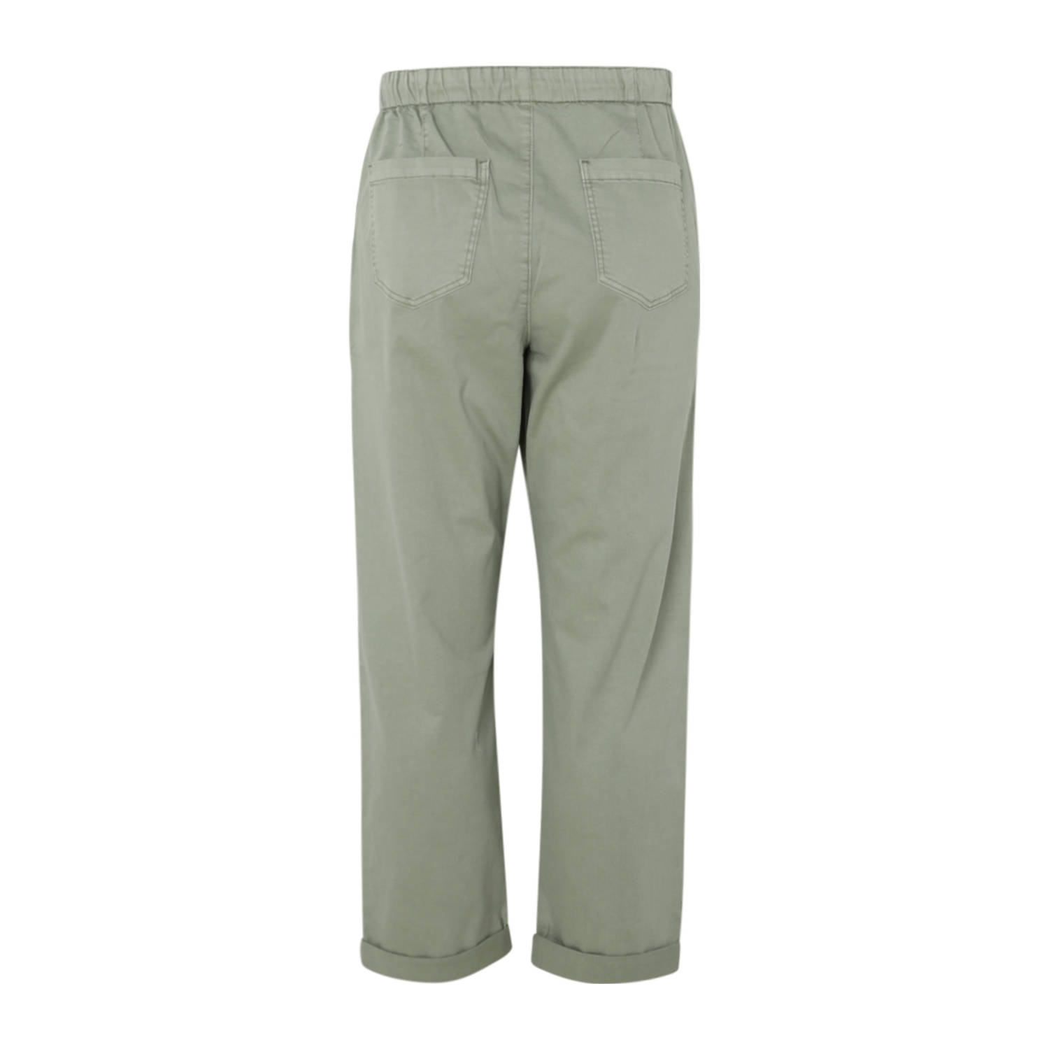 Paprika straight regular waist casual broek kaki
