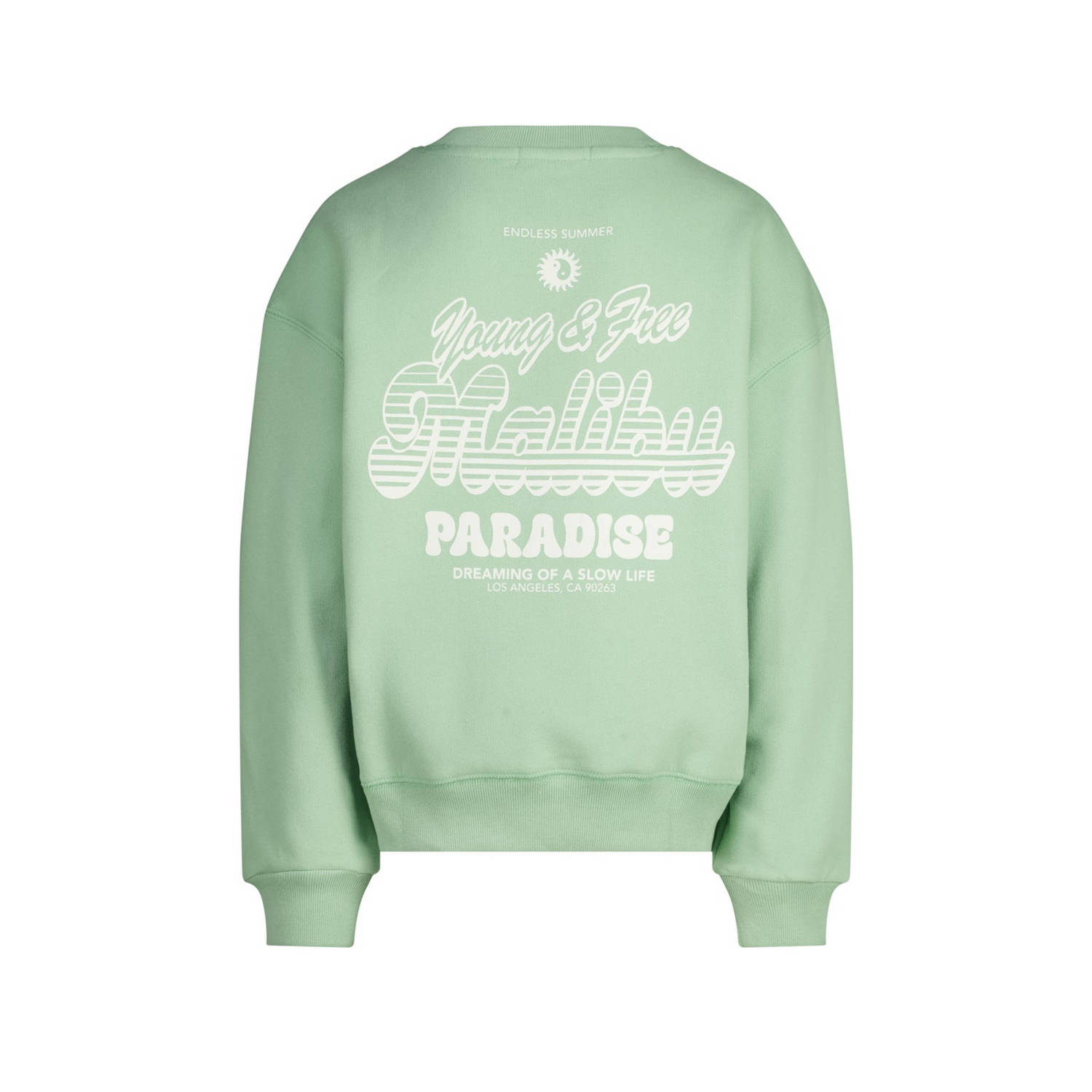 America Today sweater lichtgroen