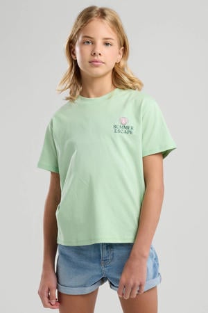 T-shirt lichtgroen