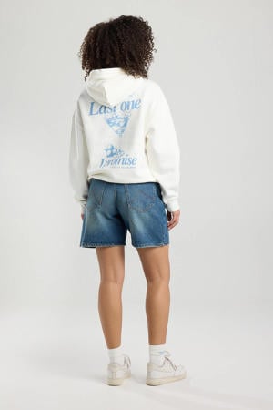 hoodie ecru