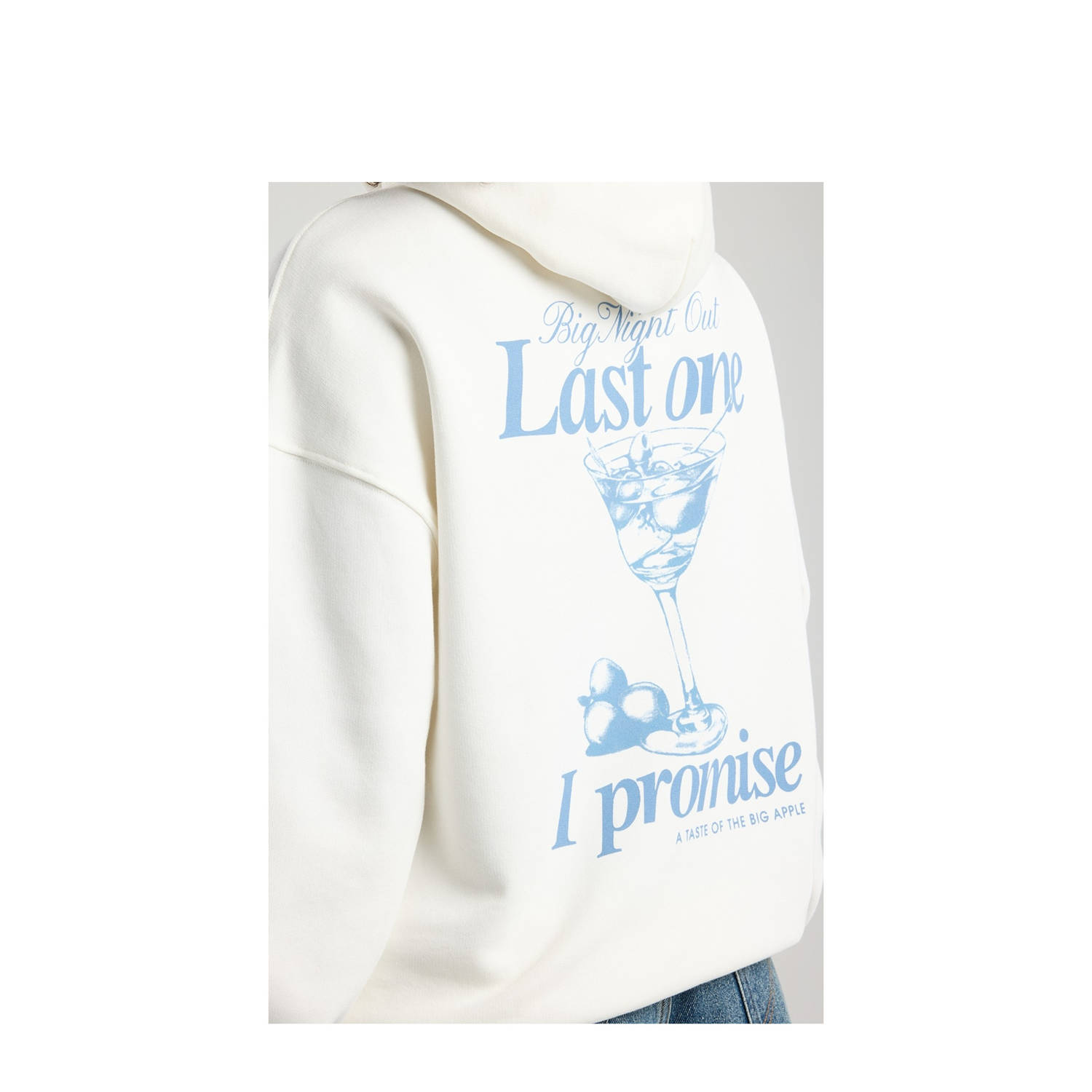 America Today hoodie ecru