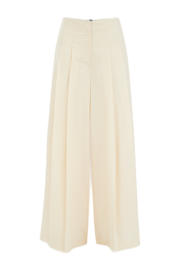thumbnail: WE STUDIO extra wide leg broek ecru