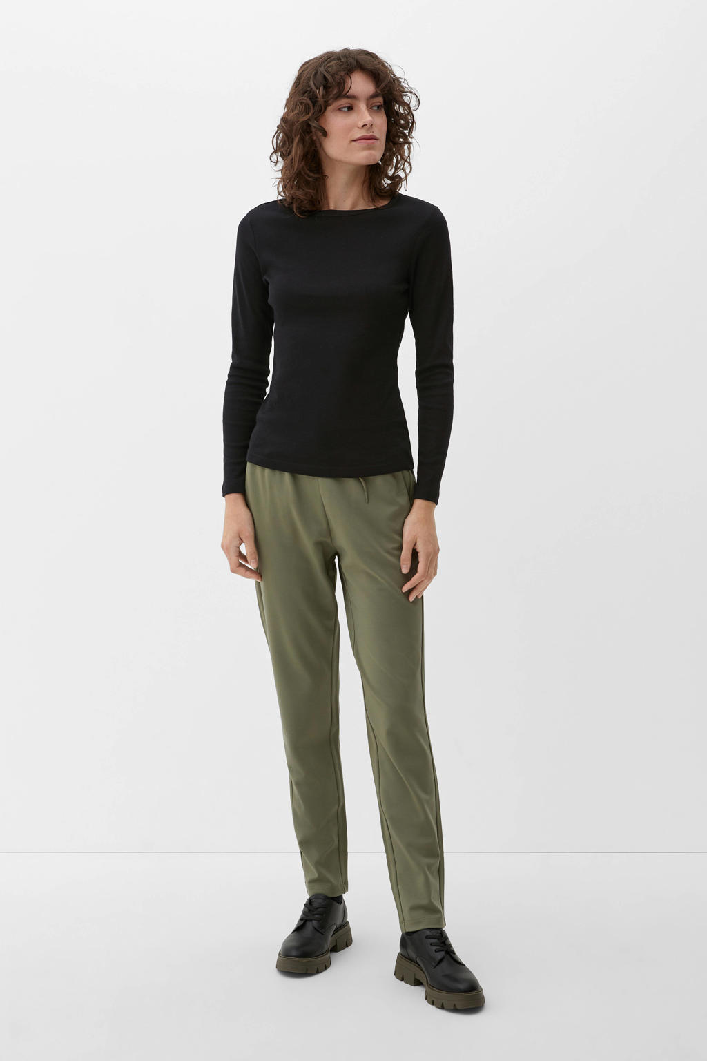 s.Oliver top zwart