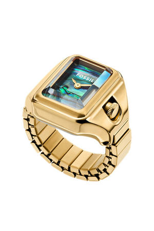 horloge ES5411 Raquel Watch Ring goudkleurig
