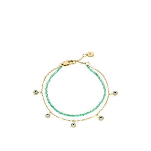 Fossil armband JA7284710 Sutton goudkleurig afbeelding