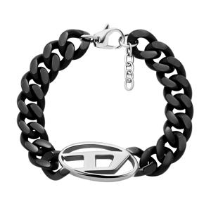 armband DX1611931 Oval D Logo zwart