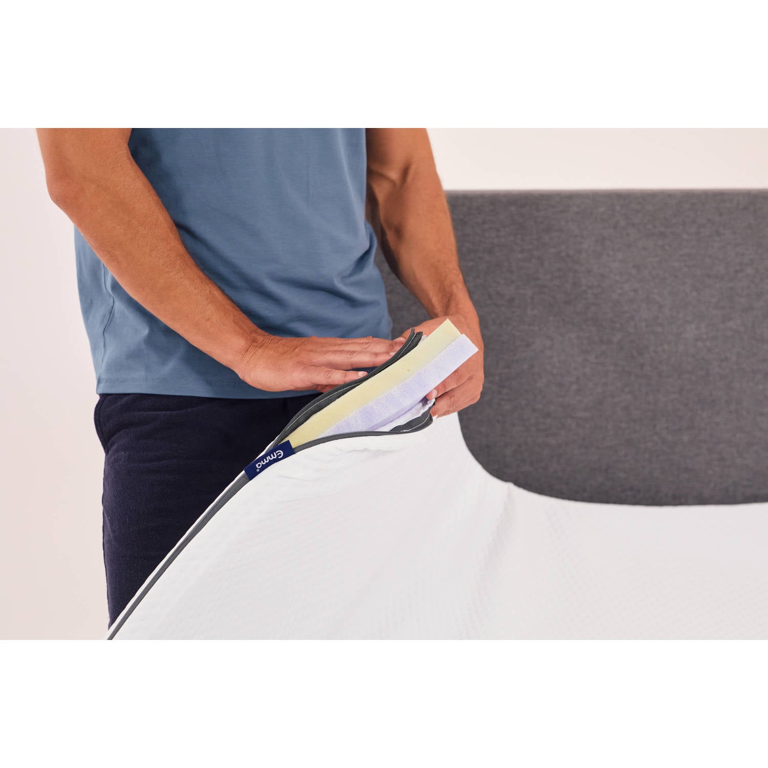 Emma bundel Hybrid matras + Flip topper