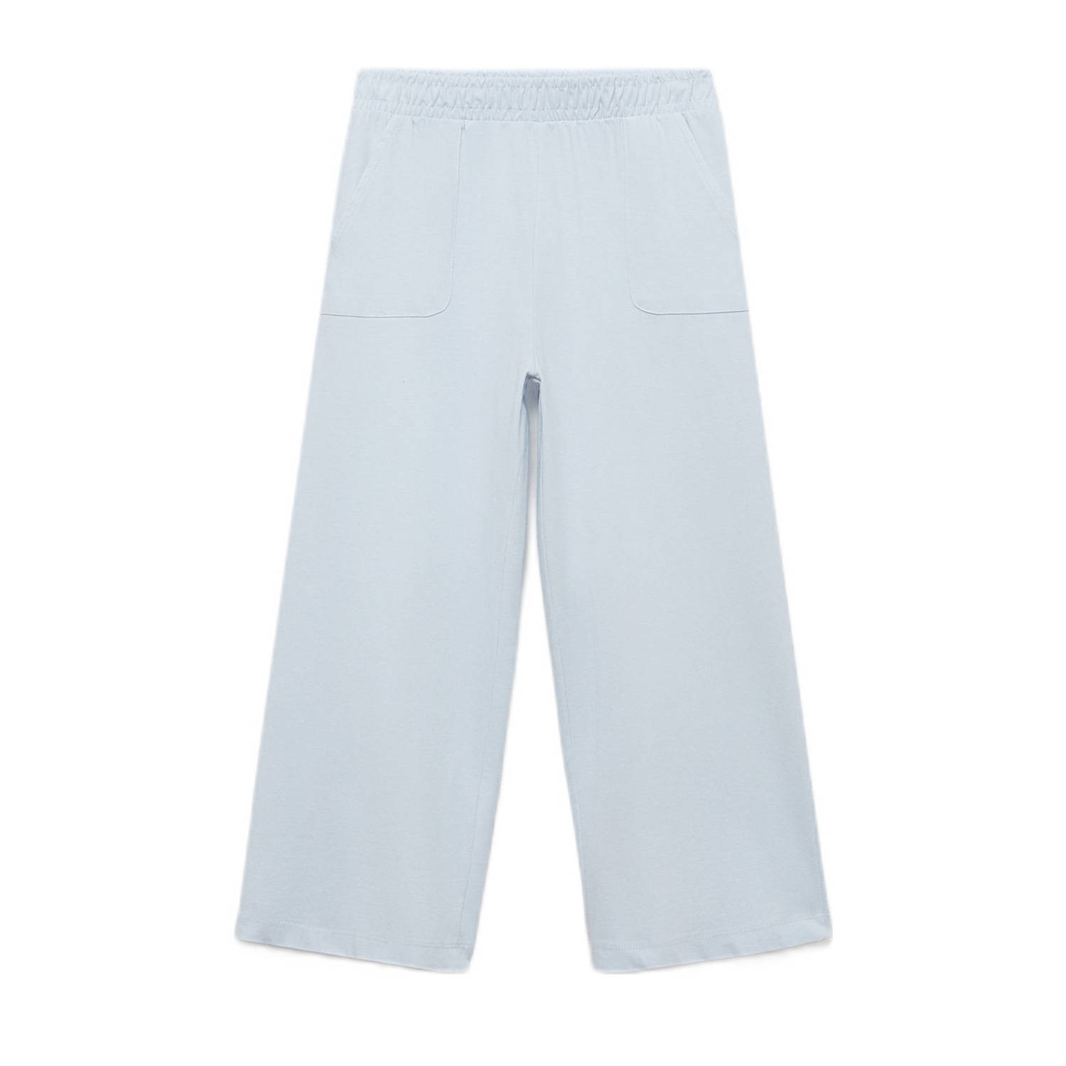 Mango Kids casual broek lichtblauw