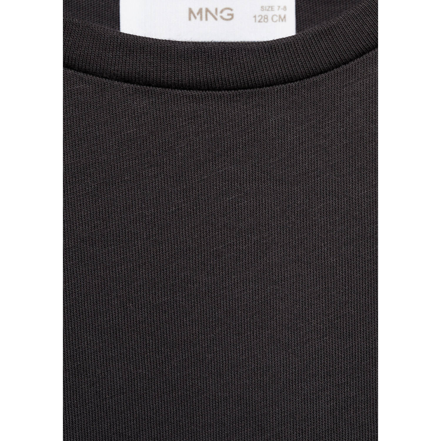 Mango Kids korte jurk antraciet