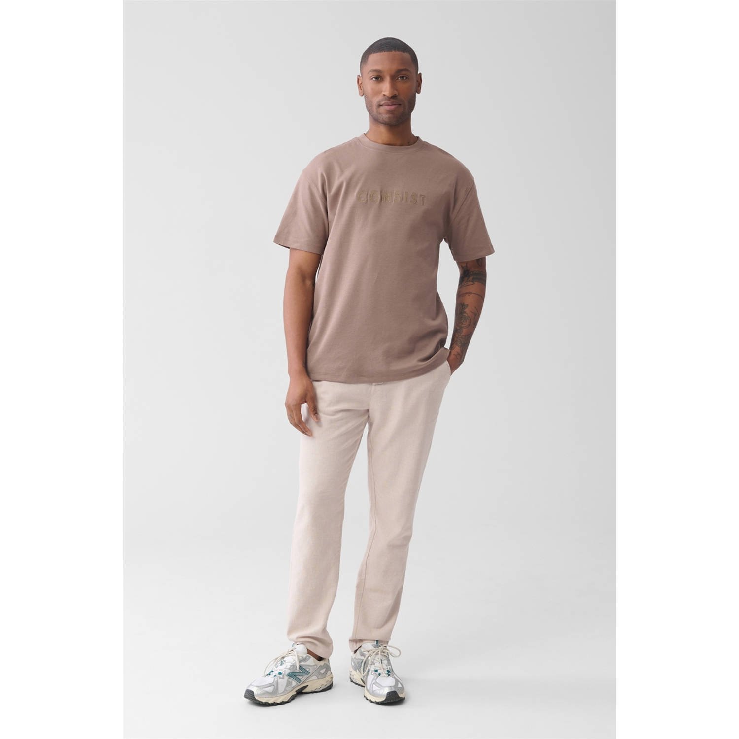 Shoeby T-shirt bruin
