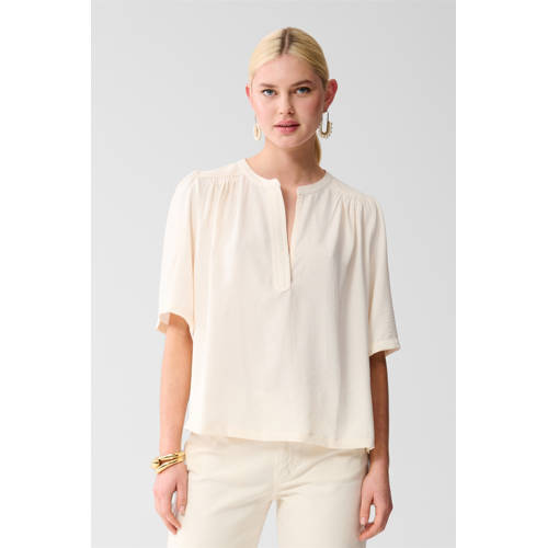 Shoeby blousetop ecru afbeelding