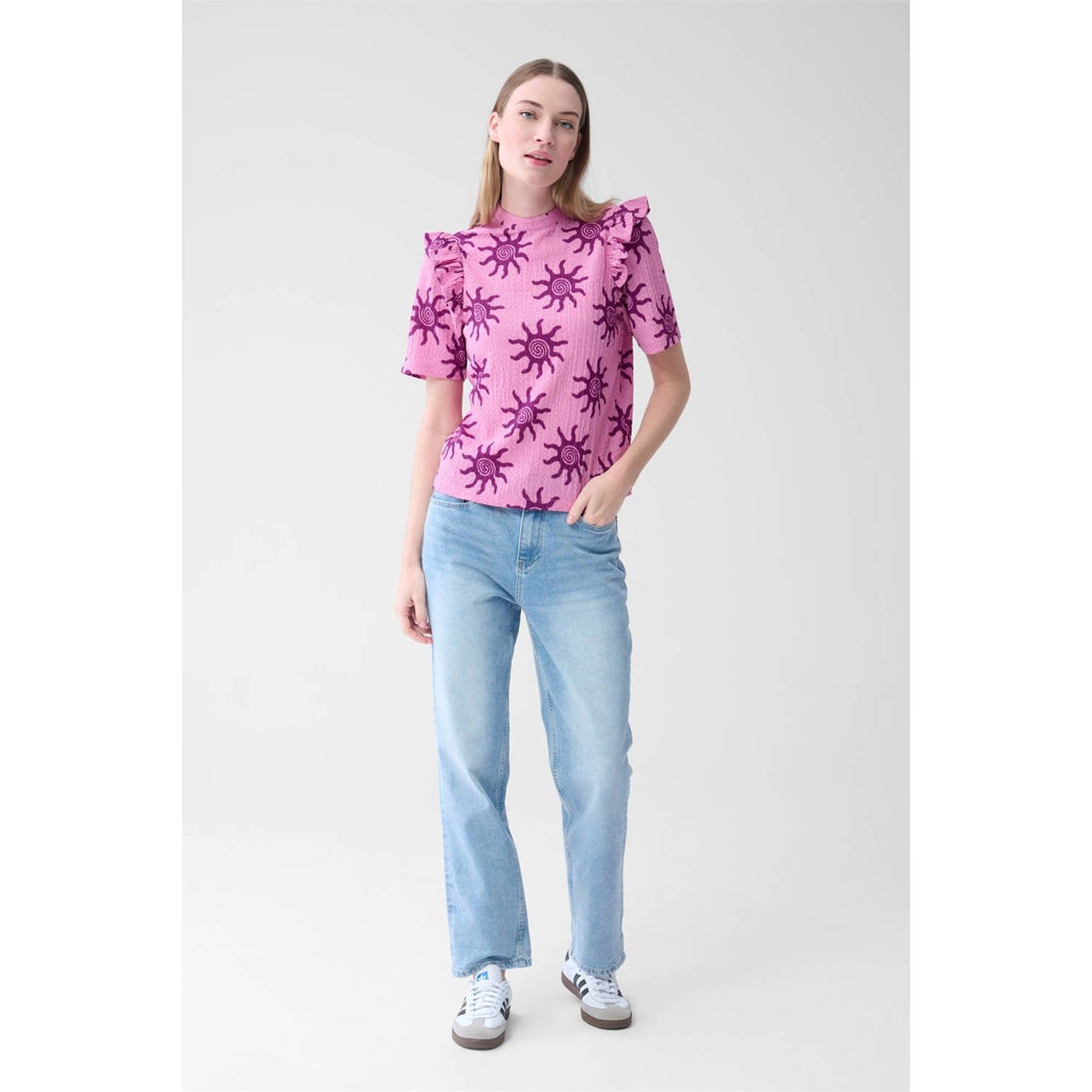 Shoeby blousetop roze