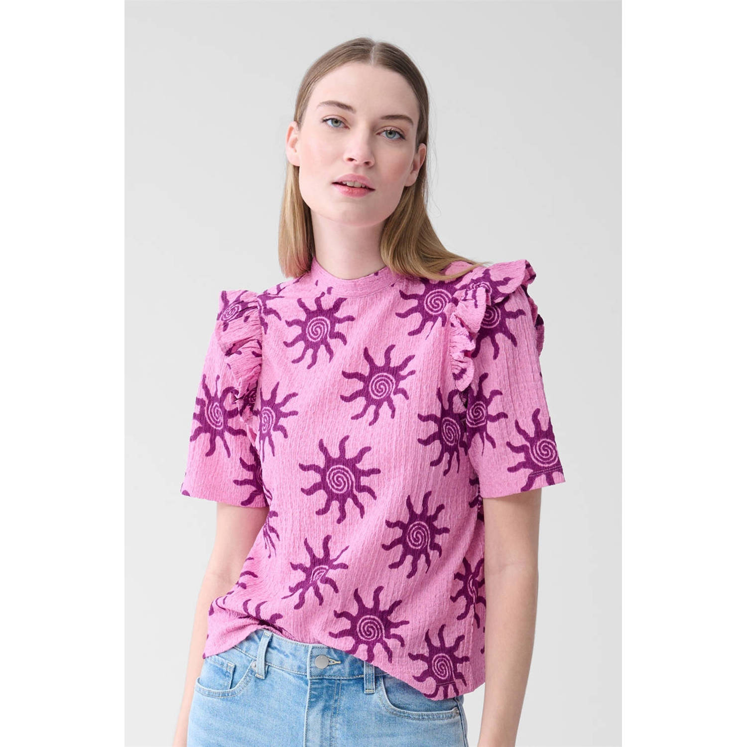Shoeby blousetop roze