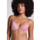 Hunkemöller voorgevormde T-shirt-bh met beugel Plunge oudroze