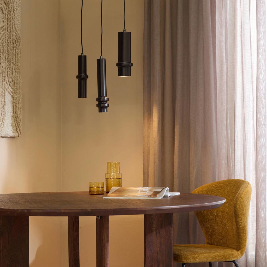 Studio LIVIT hanglamp Janne bruin (3-lichts)