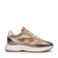Floris van Bommel Daysi 01.12 leren sneakers met glitters brons