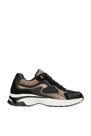 Portia Love chunky sneakers zwart/brons