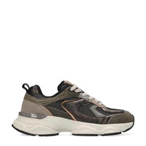Norah Komo chunky sneakers zwart/brons