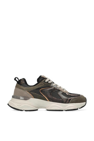 Norah Komo chunky sneakers zwart/brons