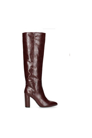 Krystal Indy hoge laarzen bordeaux