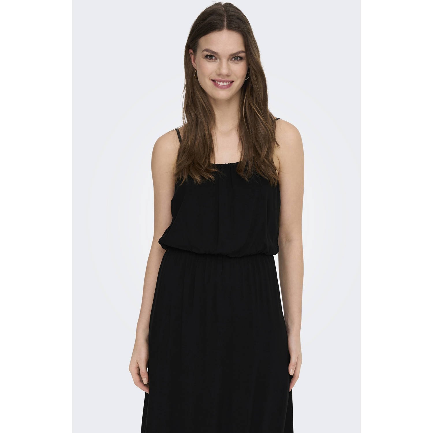 Only Maxi-jurk ONLNOVA LIFE VIS STRAP MAXI DRESS SOLID