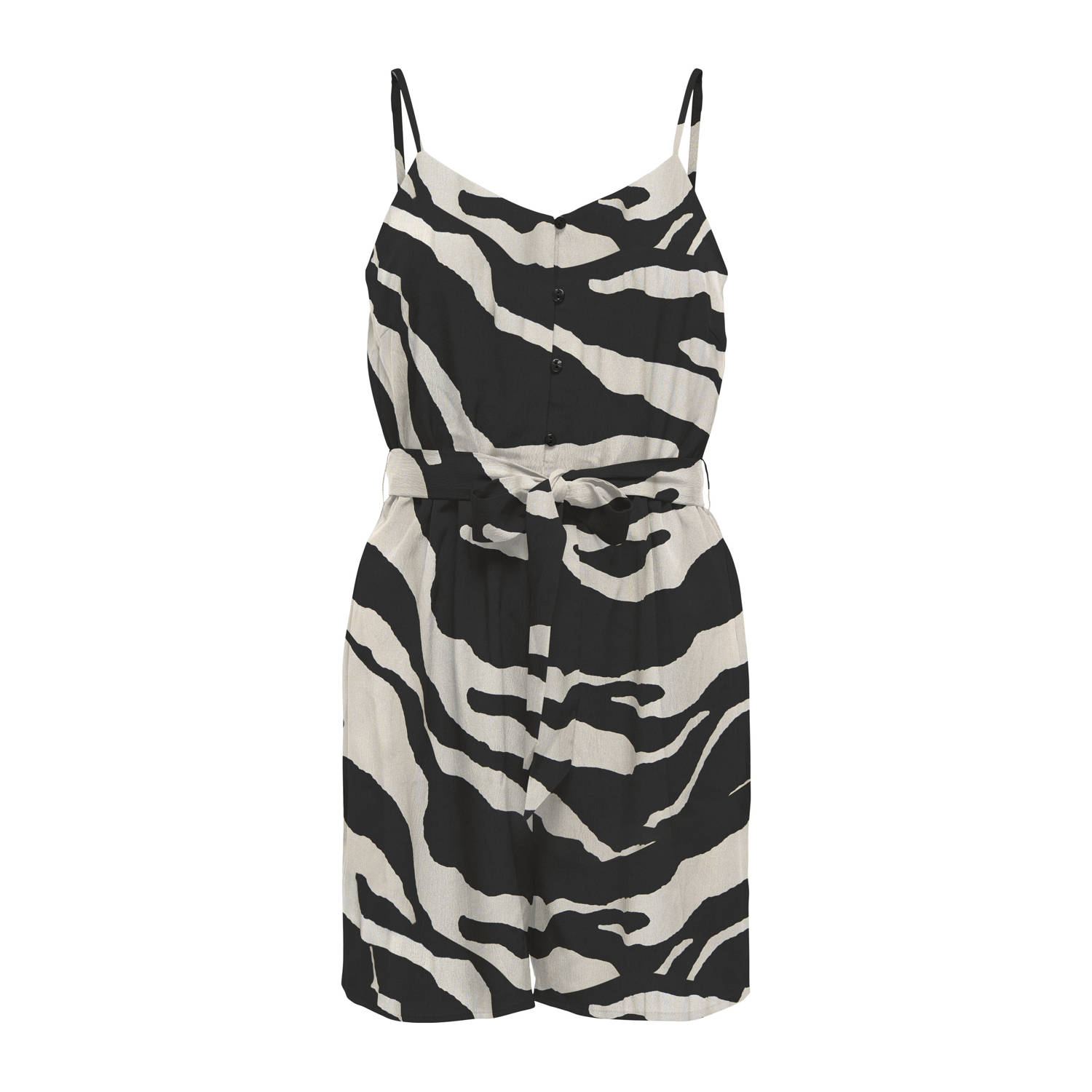 ONLY zwart regular playsuit