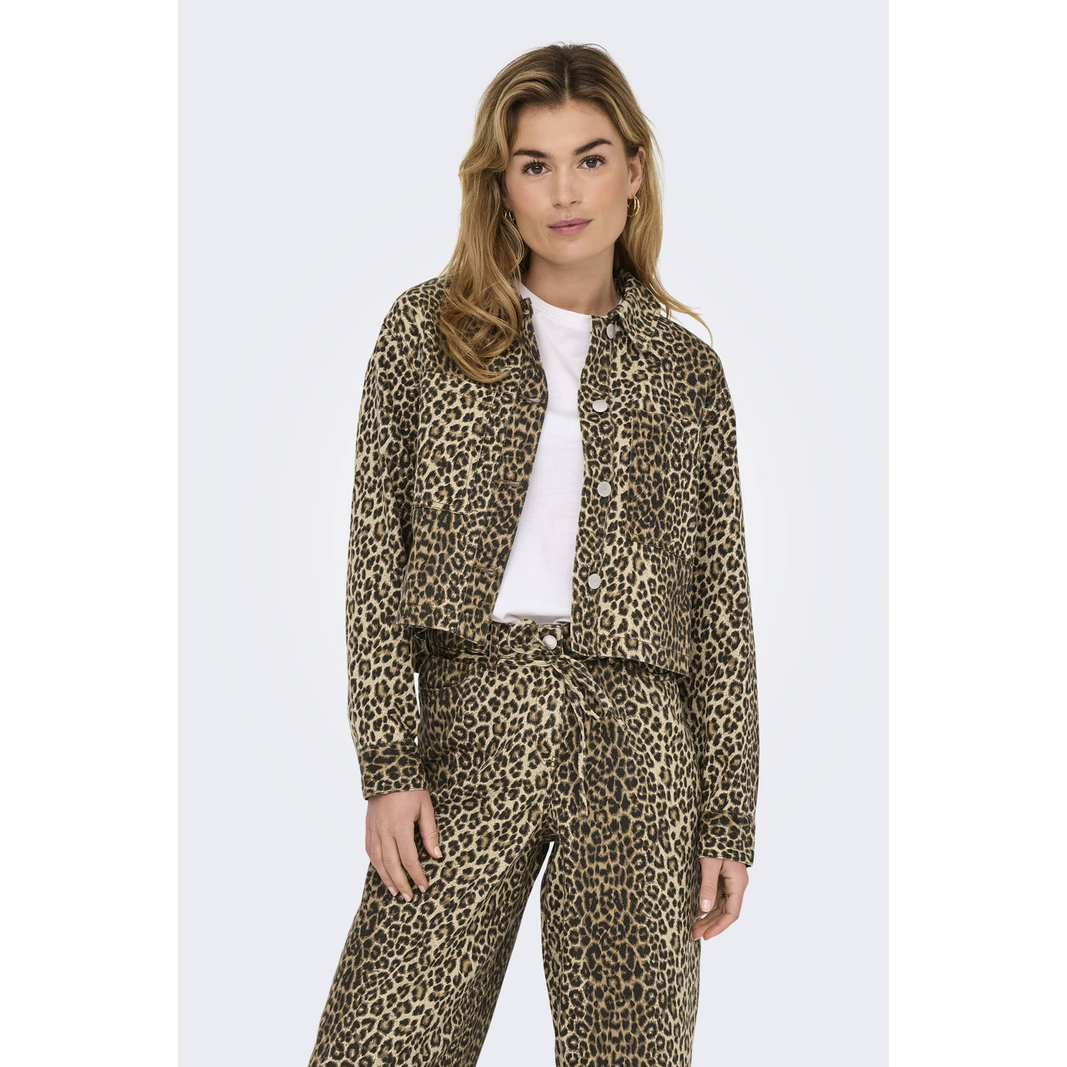 ONLY denim zomerjas bruin