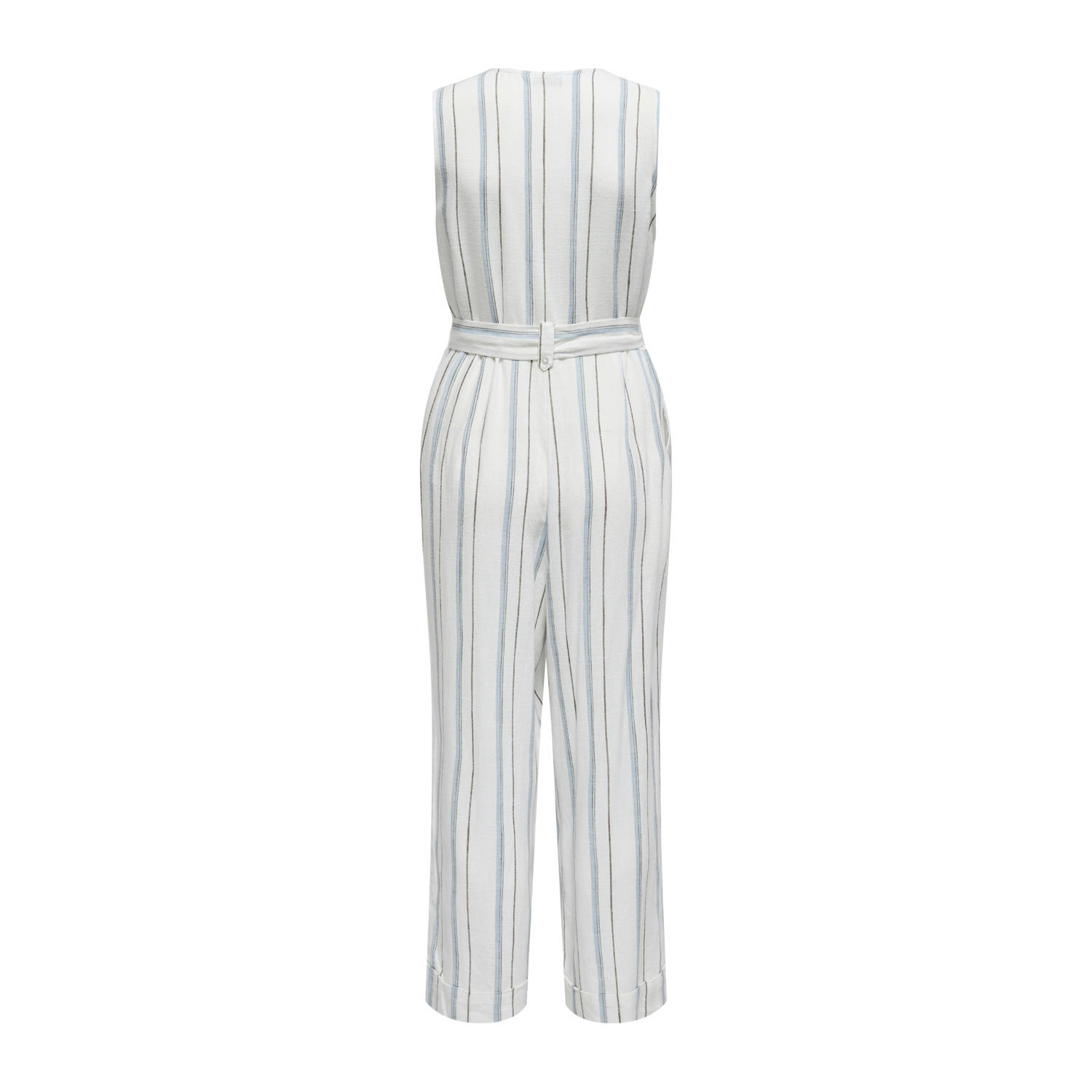 ONLY linnen regular jumpsuit wit