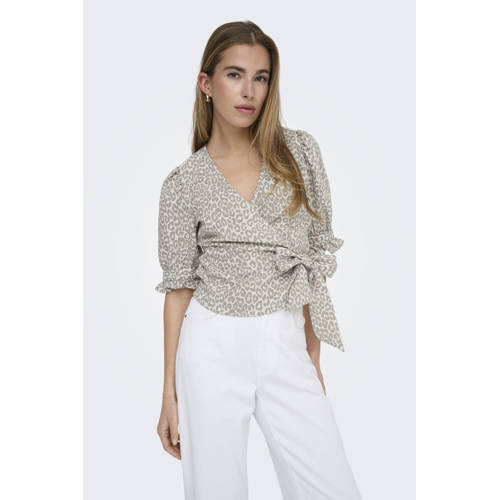 ONLY blousetop beige afbeelding