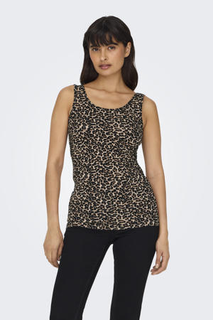 singlet set panterprint/zwart