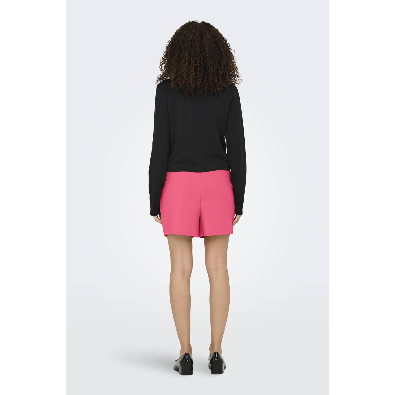 ONLY regular waist casual short roze