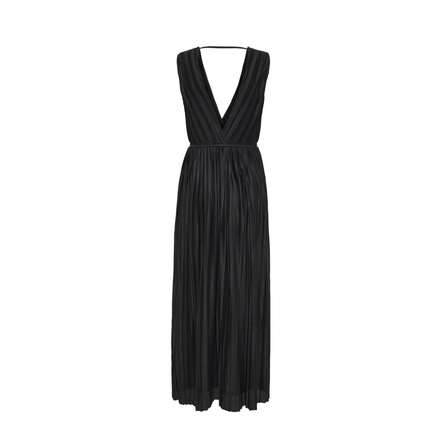 ONLY maxi jurk gebreid zwart