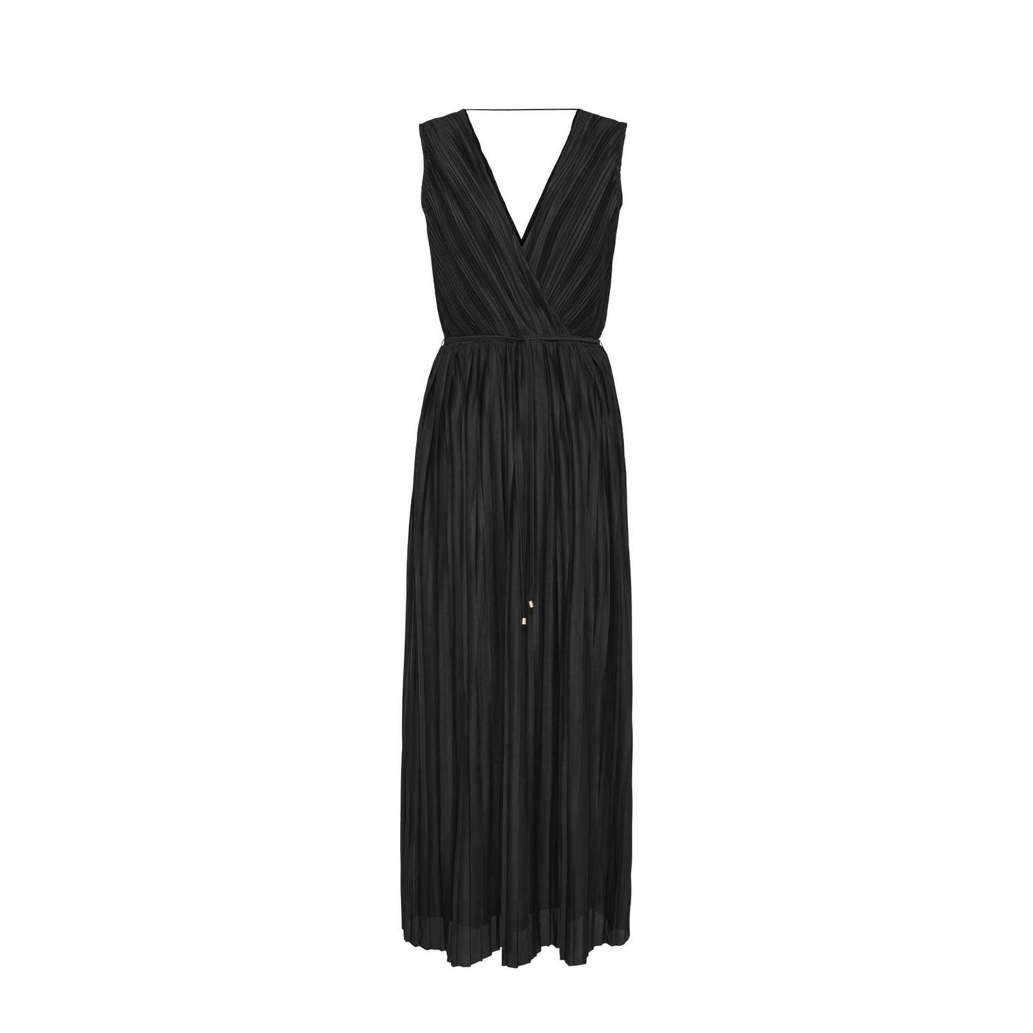 ONLY maxi jurk gebreid zwart