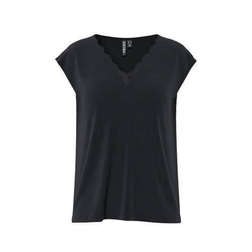 PIECES T-shirt zwart afbeelding