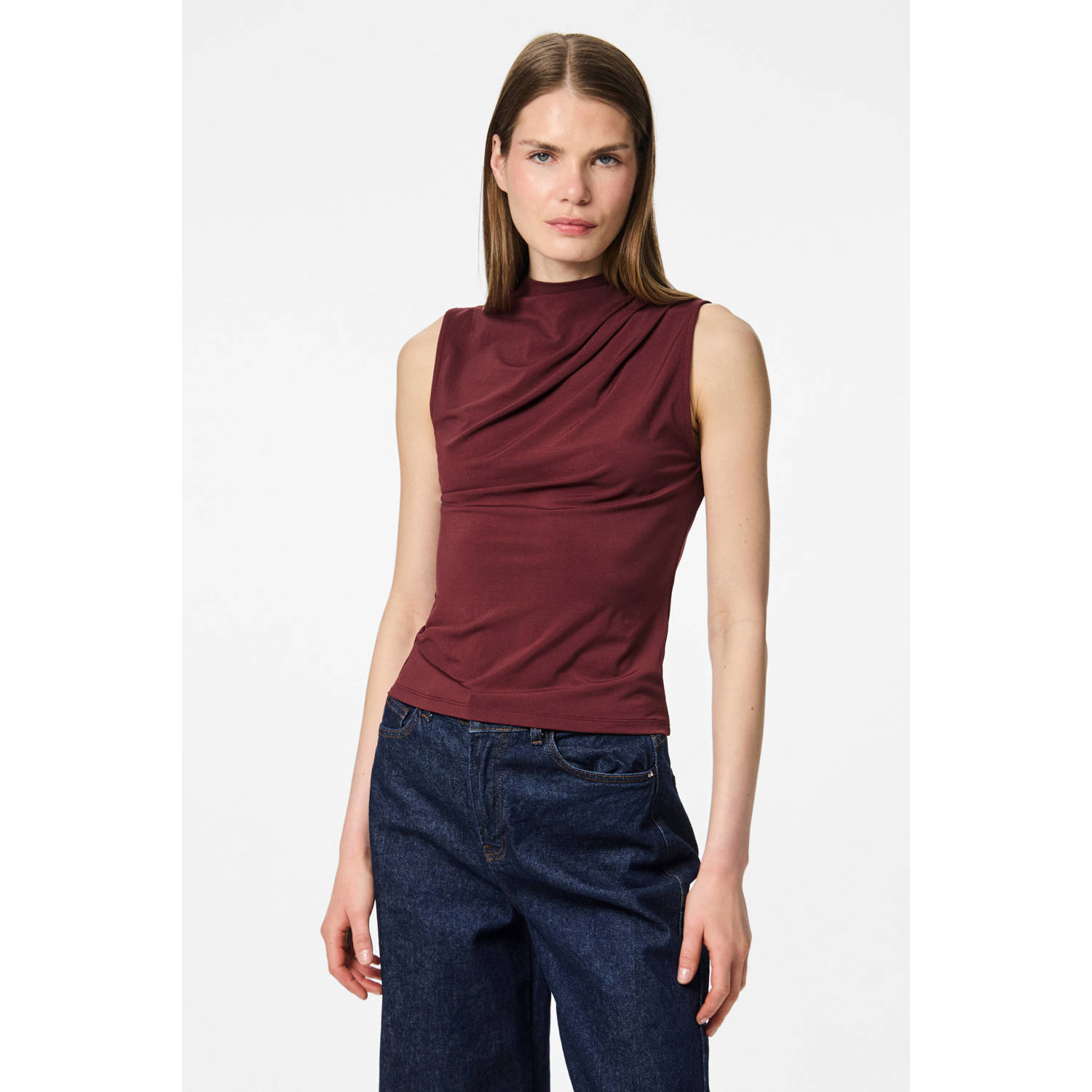 PIECES mouwloze top