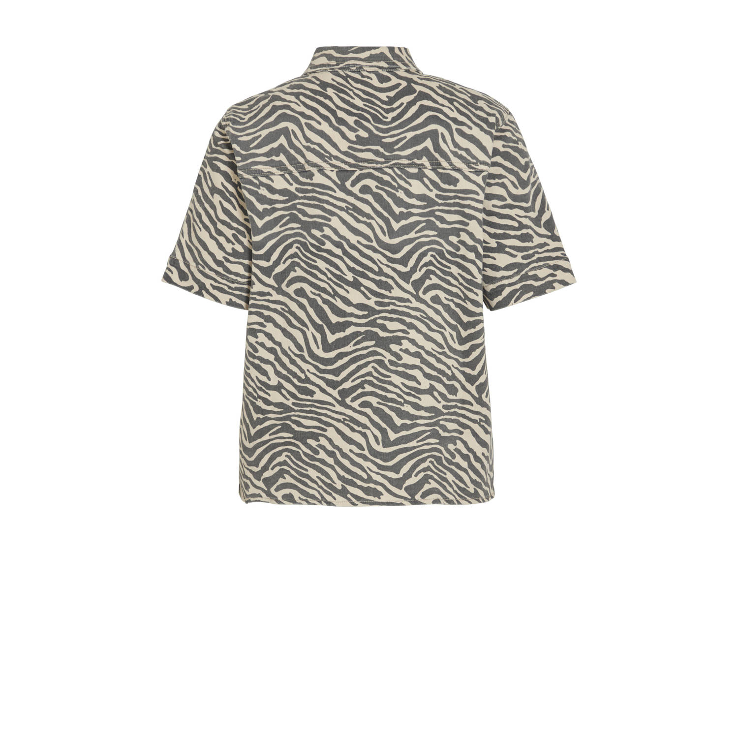 VILA blouse lichtgrijs