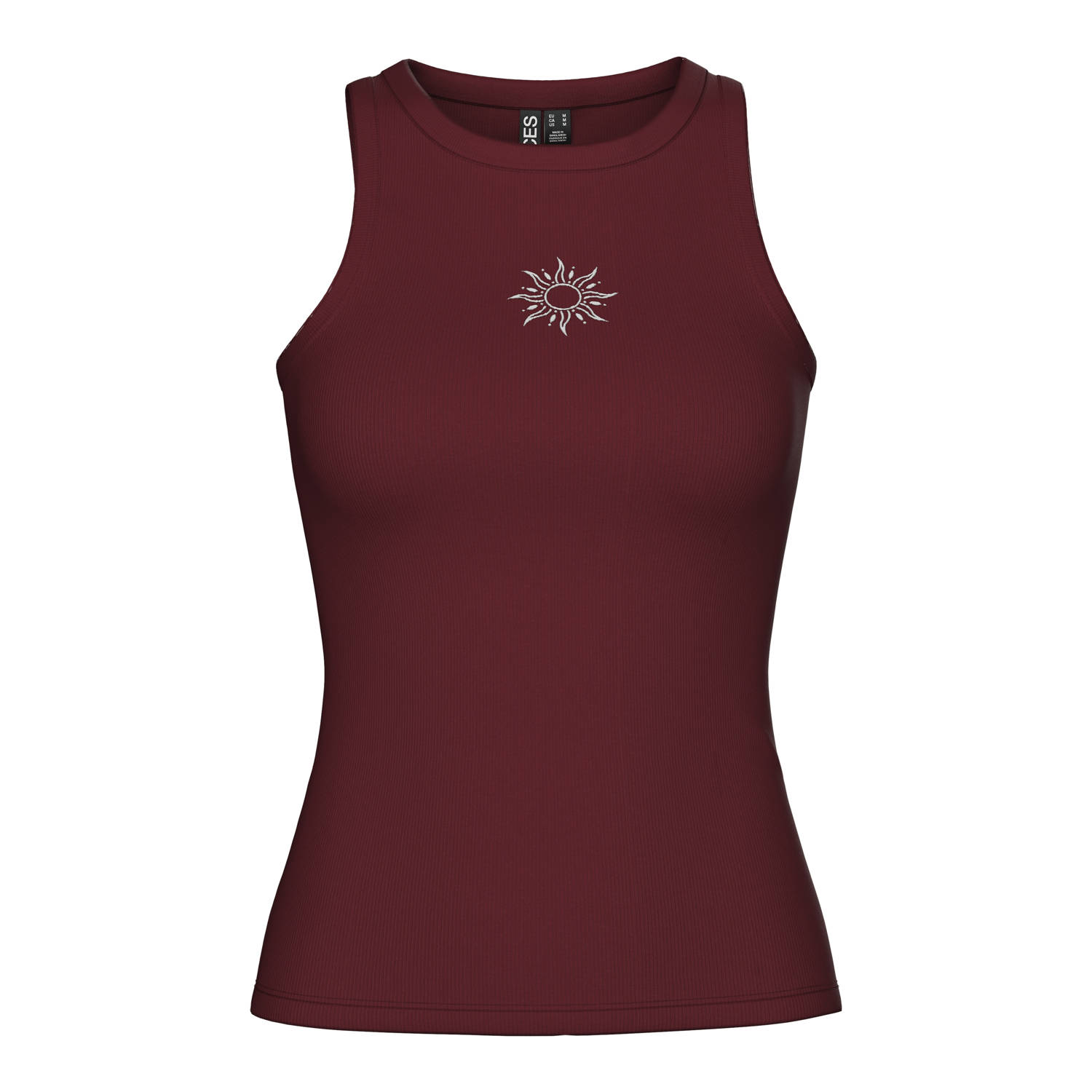PIECES top rib gebreid