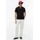 Tommy Hilfiger regular polo zwart