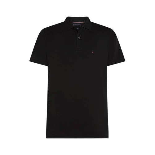Tommy Hilfiger regular polo zwart afbeelding