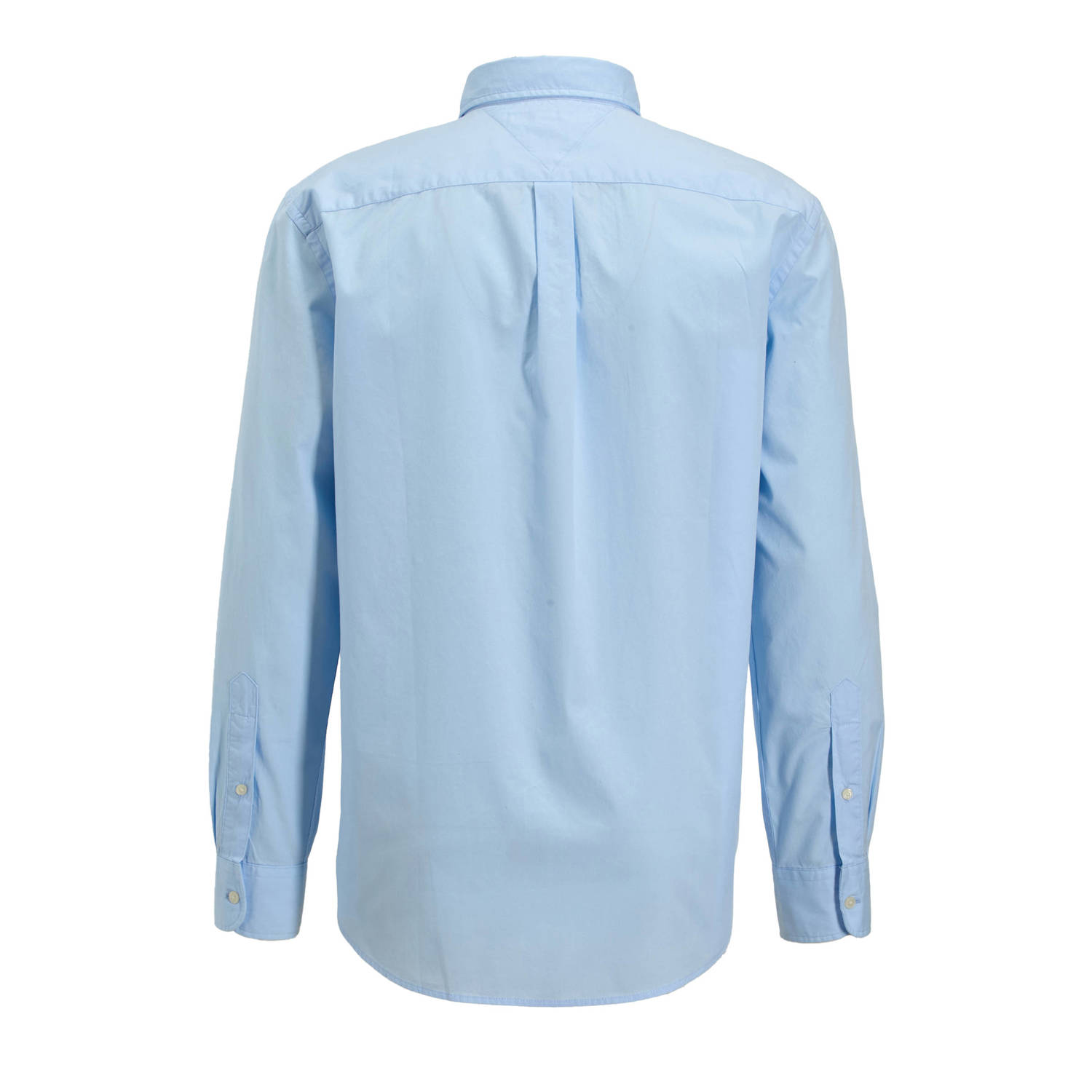 Tommy Hilfiger regular overhemd CORE FLEX POPLIN lichtblauw
