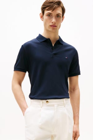 regular polo donkerblauw