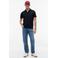 Tommy Hilfiger regular polo donkerblauw