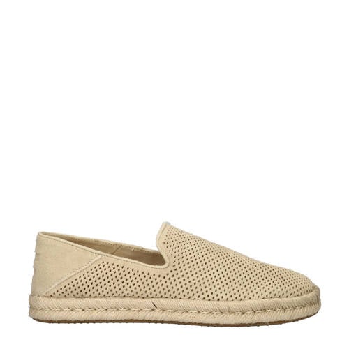 Toms Santiago suède espadrilles beige afbeelding