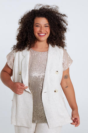 gilet beige