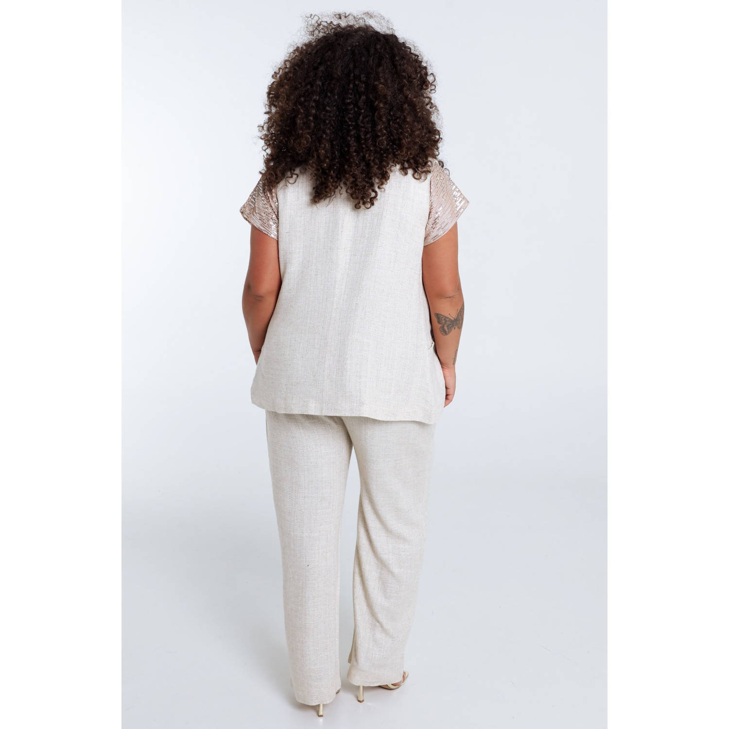 Paprika gilet beige